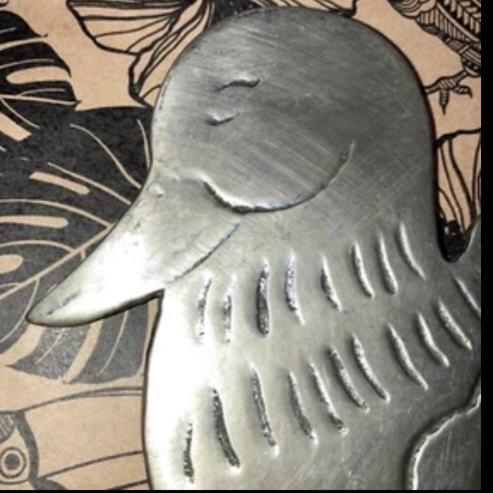 Vintage Mid Century Modern MCM Fowl Duck Trivet - Picture 10 of 11